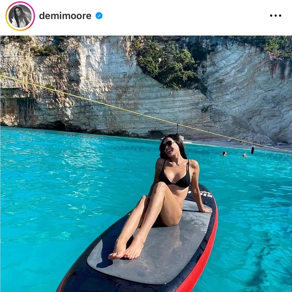 NWT Demi Moore x Andie Swim Tropez 2-Piece Crochet Bikini, Top (L) & Bottom (M) - Picture 8 of 15